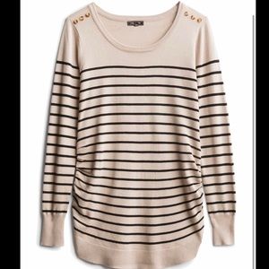 Striped Maternity Sweater